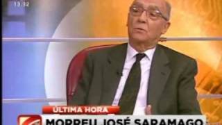 Saramago sobre Cavaco Silva [upl. by Andrey]