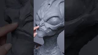 Sculpting an Alien with Chavant Alien Clay [upl. by Raymond]