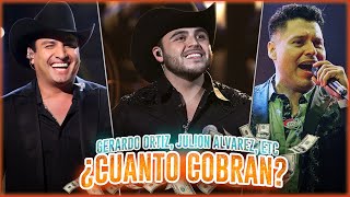 ¿Cuanto Cobran Los Artistas Gruperos Gerardo Ortiz Banda Ms La Arrolladora y Mas [upl. by Stavros]