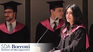 Commencement Speech 2012  FullTime MBA  SDA Bocconi [upl. by Ilario]