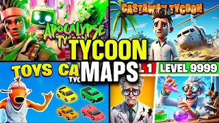 10 BEST Fortnite Tycoon Creative Maps in 2024 2 [upl. by Uyekawa]