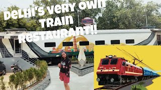 Our Delhis very own train restaurant Awesome Food Delhitrainrestaurant CapitalDiner [upl. by Shirah711]