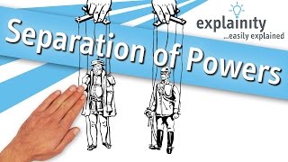 Separation of Powers explained explainity® explainer video [upl. by Remas]