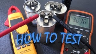 How to test capacitor [upl. by Ayadahs]