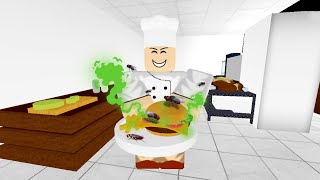 MEMASAK BURGER TERLEZAT SEDUNIA  Roblox Zeddax [upl. by Adyan]