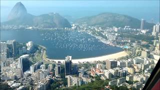 Worlds most Beautiful Approach Airbus Visual Approach in Rio [upl. by Krystin]