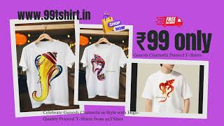 Cavelossim Ganesh Chaturthi T Shirts at ₹99 Only South Goa’s Festive Spirit [upl. by Esyli]