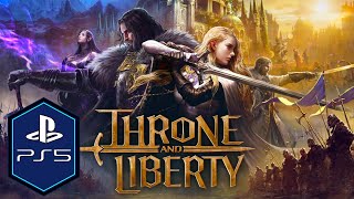 Throne amp Liberty PS5 Gameplay Review Free to Play MMORPG [upl. by Leynad120]