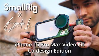 SmallRig x Brandon Li  iPhone 15 Pro Max Video Kit  CoDesign Edition Launch Film [upl. by Stallworth490]