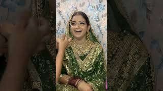 Nikkah bridal makeup’s tutorial subscribe makeuptutorial humzaanushavlog [upl. by Augustus315]