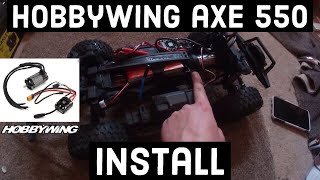 Hobbywing Axe R2 3300 TRX6 CRAWL TEST [upl. by Bevers556]