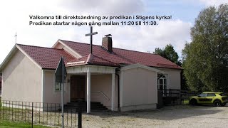 Stigens kyrka 8 sön ef Trefaldighet [upl. by Atilam663]