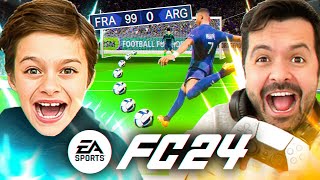 Jai Affronté Mon Père Sur FC24  FIFA 2024 [upl. by Mundy]