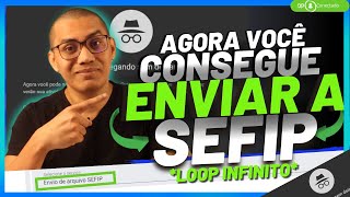 ENVIO SEFIP NO CONECTIVIDADE V2  USANDO NAVEGAÇÃO ANÔNIMA [upl. by Ahselrak]