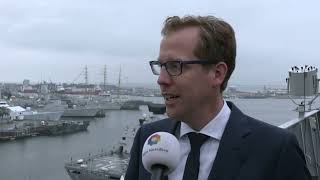 Staatssecretaris tekent contracten grote investeringen in Marine en regio Den Helder [upl. by Borries]