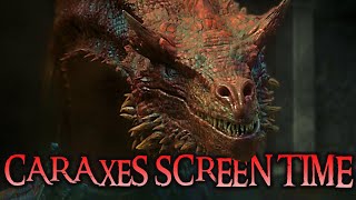 Caraxes Screen Time  House of the Dragon Season 1 [upl. by Angadreme285]