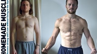 Bodyweight Exercise Transformation NATURAL [upl. by Sullecram]