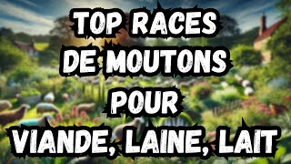 Tout Savoir sur les Races de Moutons  Choisissez la Meilleure pour Vos Besoins [upl. by Odom]