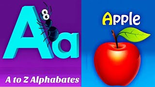 ABC Phonic Song  Toddler Learning Video Songs A for Apple Nursery Rhymes Alphabet Song for kids [upl. by Filbert881]