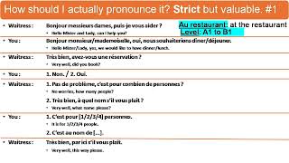 Pronunciation French for Beginners A1 to B1 [upl. by Gemmell]