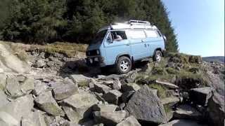 VW T3 T25 Vanagon Syncro Strata Florida Greenlane 4x4 Weekend [upl. by Caresa760]