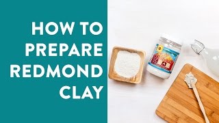 How to prepare Redmond Clay [upl. by Leinoto]