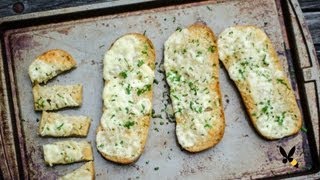 Cheesy Garlic Bread Recipe [upl. by Emylee960]