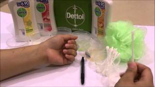 Dettol pH Balance Test with Hydrion pH Pencil [upl. by Alebasi]