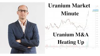 Uranium Market Minute Episode 39 Uranium MampA Heating Up [upl. by Yrrehs]