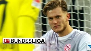 Top 5 Saves  Super Stops from Matchday 14 [upl. by Airdnaxela]