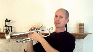 How To Play The Trumpet  Learning With A Mirror Plus Easy Songs [upl. by Pansie948]