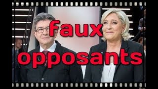 Marine le pen et Melenchon mentent délibérément à leurs électeurs [upl. by Aitenev728]