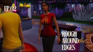 02  micahs first boyfriend💓  sims 4 lets play  rough around the edges [upl. by Zimmerman]