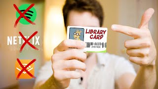 Replace all of your subscriptions with a library card [upl. by Cybil757]