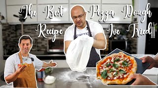 Trying on Vito Iacopellis HomeStyle Neapolitan pizza dough recipe [upl. by Yllak97]