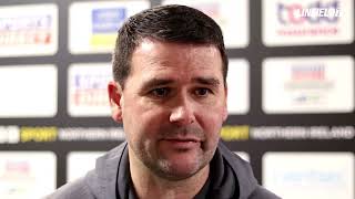 Interview  David Healy Postmatch vs Dungannon Swifts  27012024 [upl. by Dianemarie822]