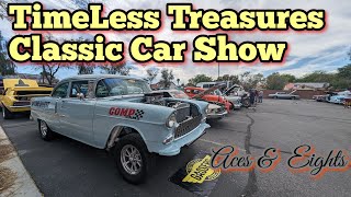 CLASSIC CAR SHOW  TIMELESS TREASURES  HOSTED BY ACES amp EIGHT CAR CLUB  LAS VEGAS NEVADA [upl. by Legnalos847]