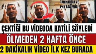 DİYARBAKIRLI RAMAZAN HOCA 2 HAFTA ÖNCE ÇEKTİĞİ VİDEODA KATİLİ SÖYLEMİŞTİ KİMSE UMURSAMADI HABER MÜGE [upl. by Weight616]