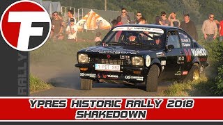 Ypres Historic Rally 2018  Shakedown [upl. by Ycrep799]