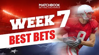 NFL WEEK 7 BEST BETS [upl. by Eleen]