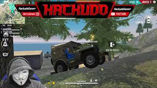 HACKUDO GAMER JOGANDO COM ESCRITOS CORTES 18 MOD MENU FF [upl. by Enailuj]