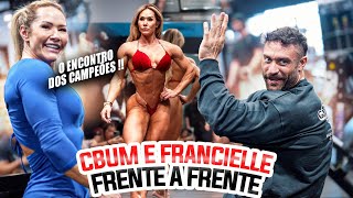 CBUM E FRANCIELLE MATTOS FRENTE A FRENTE ANTES DO OLYMPIA  O ENCONTRO DE CAMPEÕES [upl. by Ymmit]