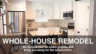 Whole House Remodel  Before And After With Tips For Your Home [upl. by Pembrook350]