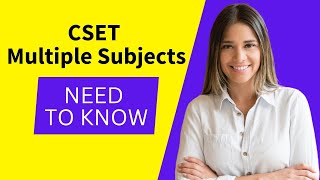 CSET Multiple Subjects NeedToKnow [upl. by Karlens]