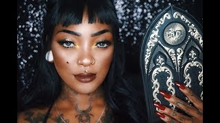 SAINT AND SINNER PALETTE SwatchTutorialReview  GLAM GOTH [upl. by Eanram]