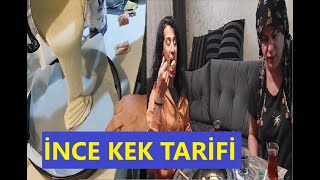 İNCE KEK TARİFİ [upl. by Jeromy]