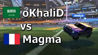 The Legendary Bounce Dribble is Back  oKhaliD vs Magma  1 vs 1  Ranked Game [upl. by Airogerg427]