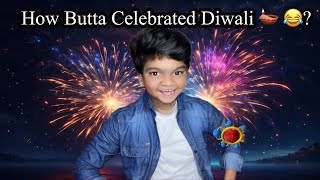 How Butta Celebrated Diwali 🪔 😂   Arun karthick [upl. by Enilekcaj]