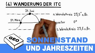 Sonnenstand und Jahreszeiten  Erdkundeunterricht  Geographieunterricht [upl. by Ane]