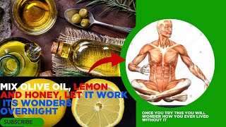 Mix Olive Oil Lemon amp Honey Let It Work Wonders Overnight [upl. by Sidhu]